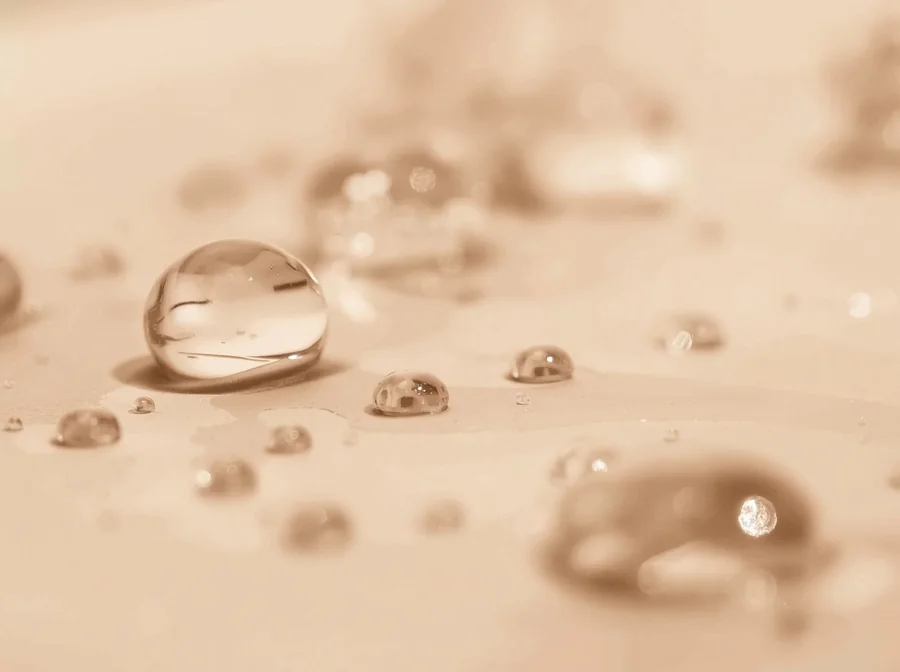 Wassertropfen – Sinnbild für Trinkwasserhygiene